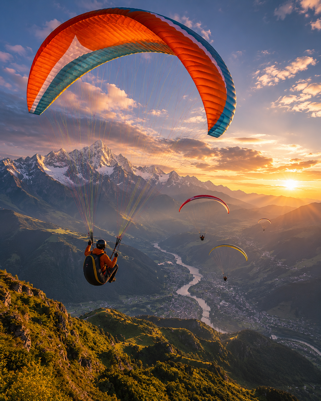 Paragliding