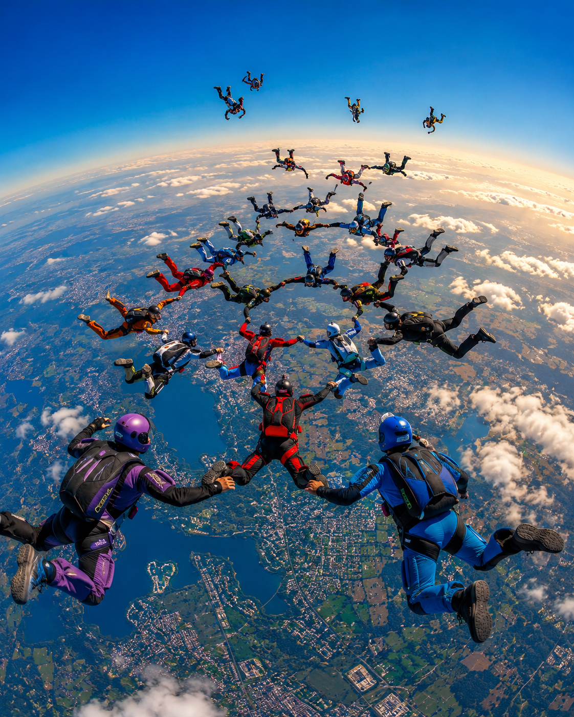 Skydiving